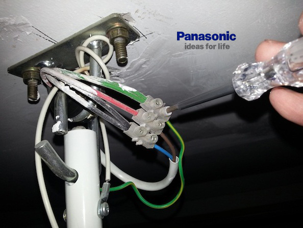 huong dan lap dat quat tran panasonic buoc 8